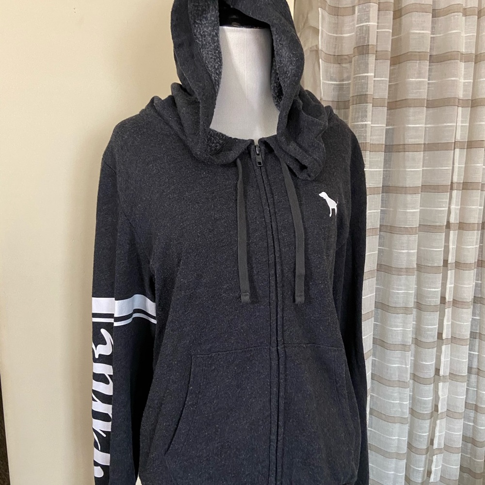 Gray Victoria Secret PINK Hoodie